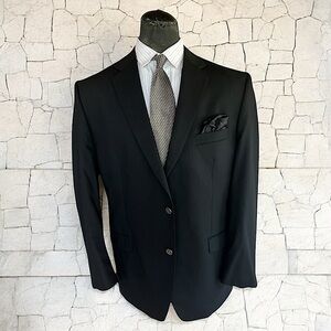 Calvin Klein Black Suit Timeless Elegance